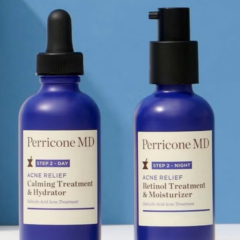 Perricone M.D. acne care duo, day/night.